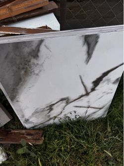 6 pieces of marble
