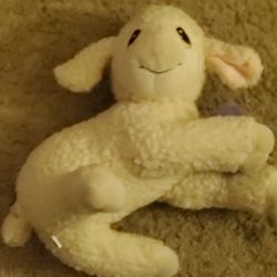 PRECIOUS MOMENTS WIND UP LAMB PLAYS SOUND 