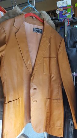 Men's Genuine Leather jacket size XL