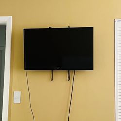 Flat screen TV & Adjustable Wall Mount 