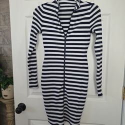 GUESS Brand Bodycon Zipper Dress