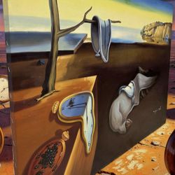 "The Persistence of Memory" Salvador Dalí. Painting