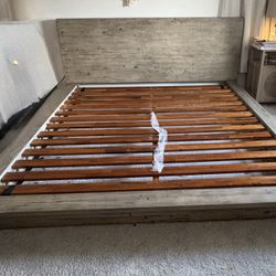 Eastern King Platform Bed Frame 