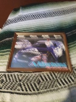 Sign Albertsons racing picher for sale