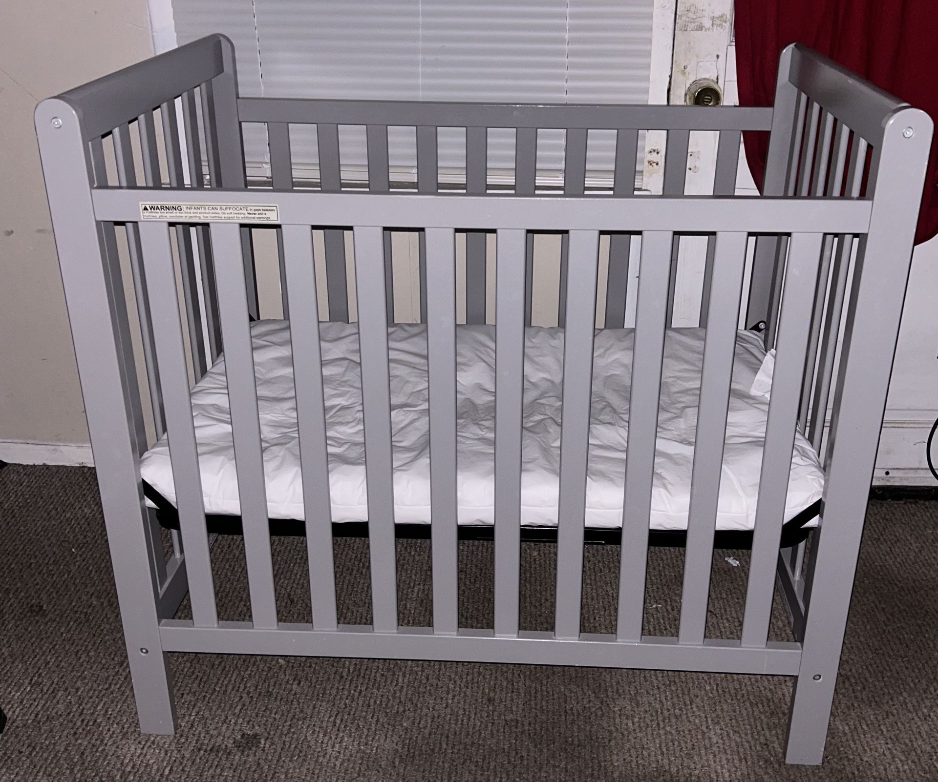 Crib and changing table $120