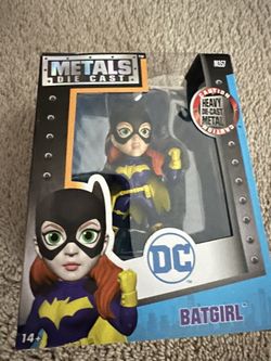 Batgirl metal die cast figure 