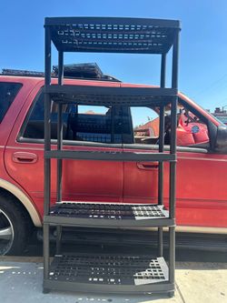 Plastic Storage Rack