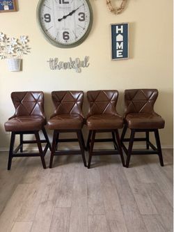 Modern Counter Height Swivel Stools