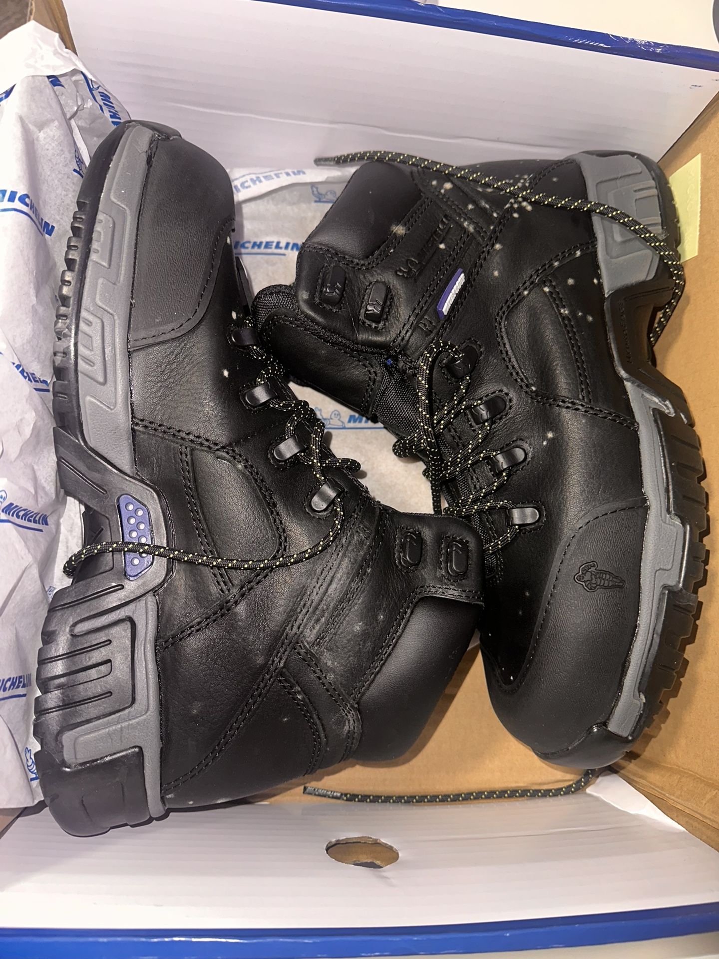 Michelin HydroEdge Steel Toe Puncture-Resistant Waterproof Work Boot