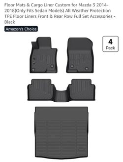 Floor mat Mazda 3