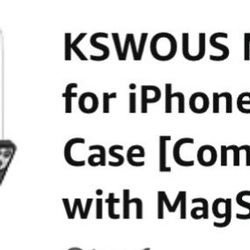 Magnetic for iPhone 16 Pro Max Case [Compatible with MagSafe]
