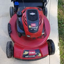 Toro Personal Pace Mower With Bag