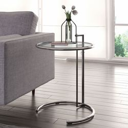 ADJUSTABLE HEIGHT PERFECT FOR DORM ROOM  SIDE END TABLE 