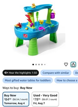 Step 2 Kids Water Table