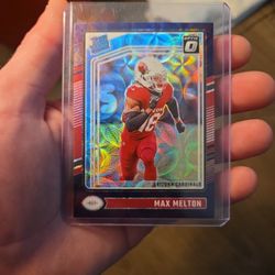 Max Melton Rated Rookie Donruss $30 