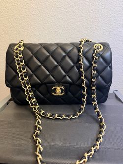 Chanel Classic Flap Bag Black Lambskin