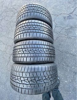 255 45 20 Continental I'm selling this set of tires with 80% life left on all 4