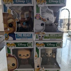 Disney Beauty And The Beast Funko Pop!