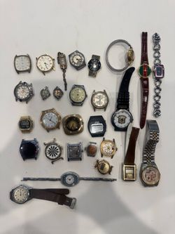 Watches for repair or for parts