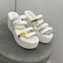 White Wedges 