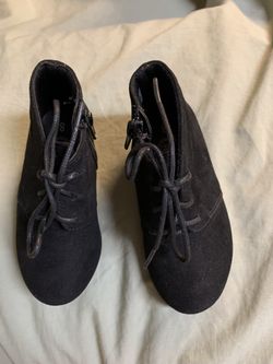 Wonder Nation Black Shoes Size 8