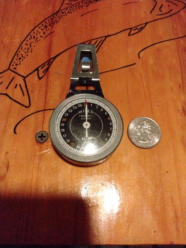 Vintage K+R Pedometer