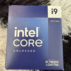 Intel Core i9-14900k CPU