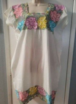 Embroidered dress