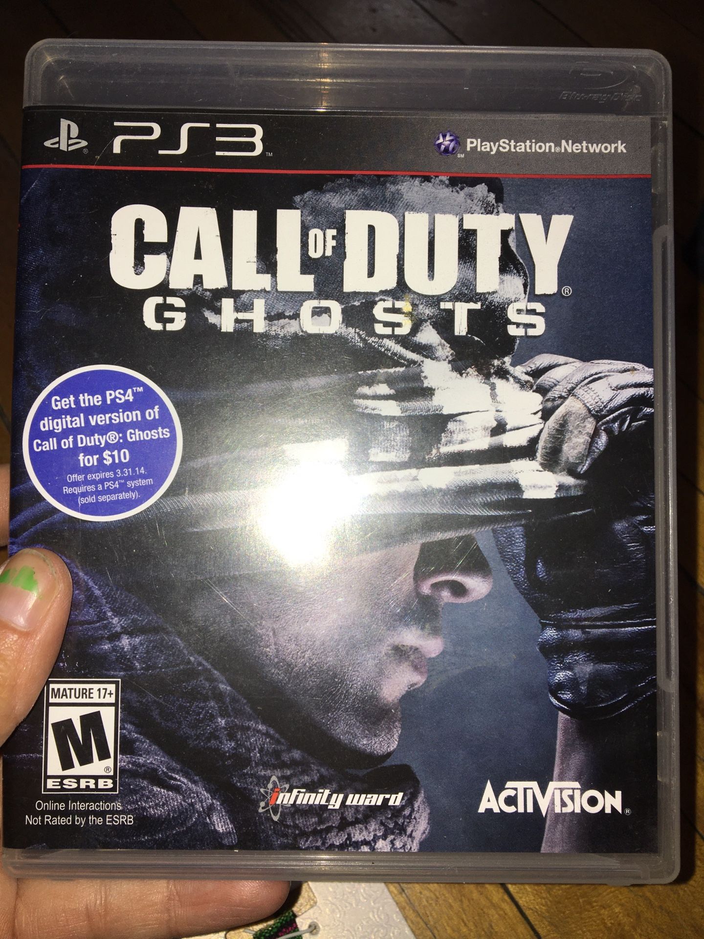 PS3 cod ghosts