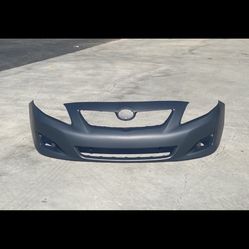 09-10 TOYOTA COROLLA FRONT BUMPER COVER $150