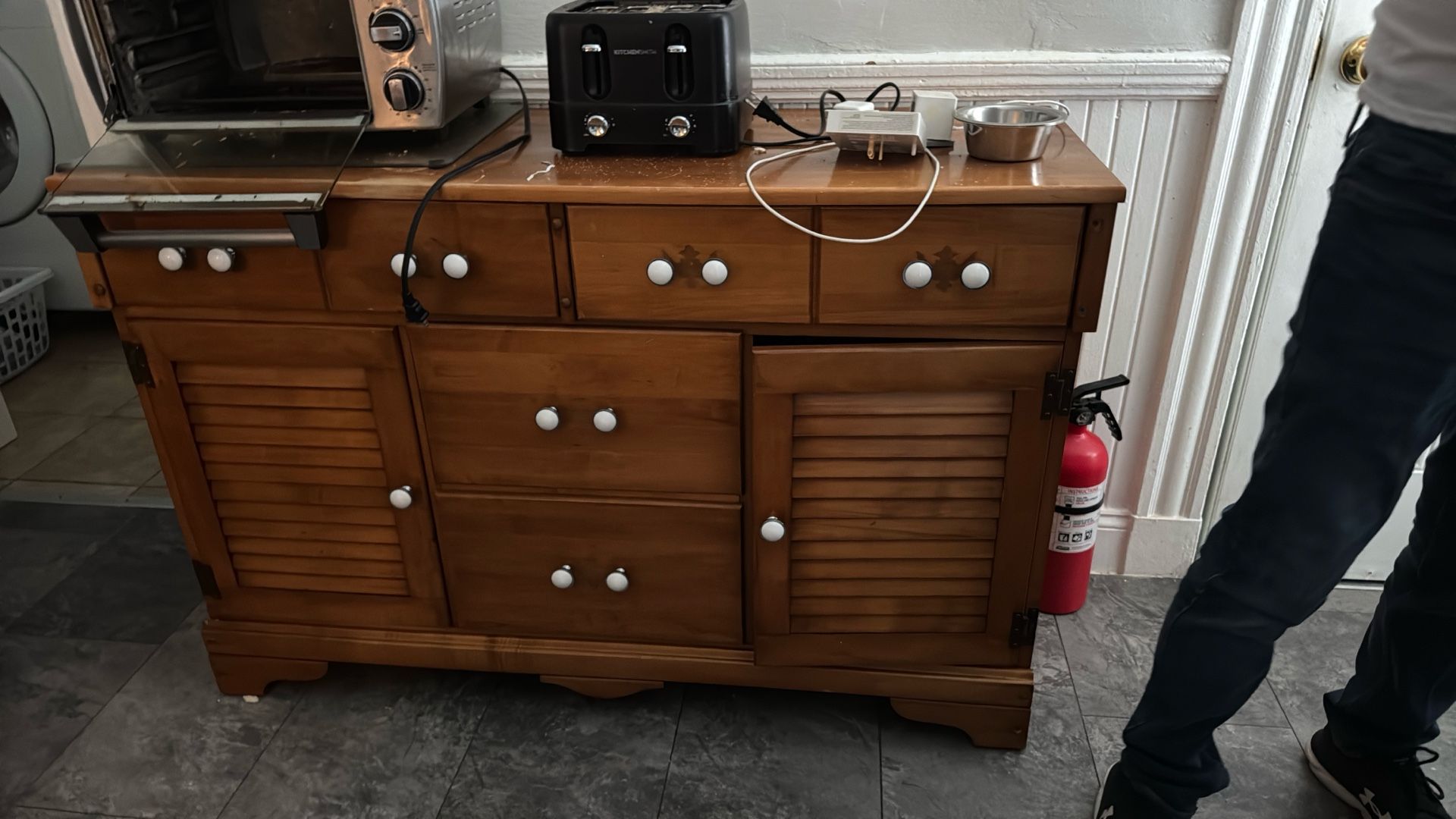 China Cabinet Buffet Optional Hutch