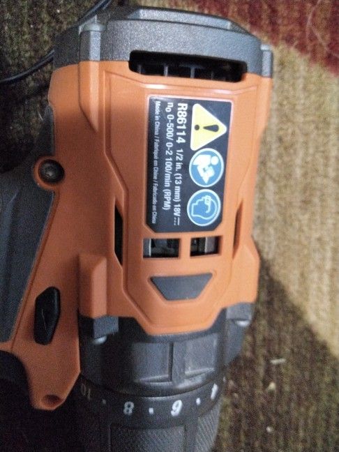 Ridgid Drill/driver (Tool Only)