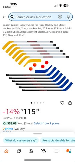 Junior Floor Hockey Set