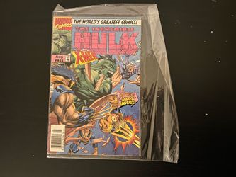 The Incredible Hulk #455 (1997) - RARE Newsstand Edition! Hulk vs X-Men