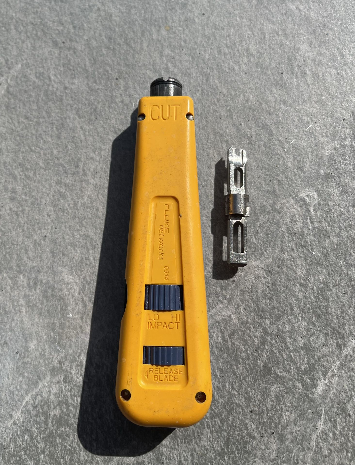 Punch Down Tool Fluke Network With New Blade