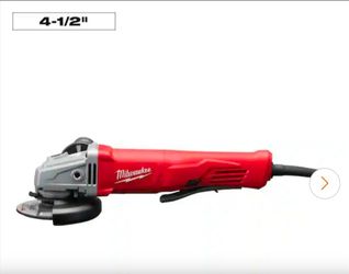 11 Amp Corded 4-1/2 in. Small Angle Grinder Paddle