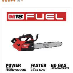 M18 Fuel Milwaukee Cordless Chainsaw 