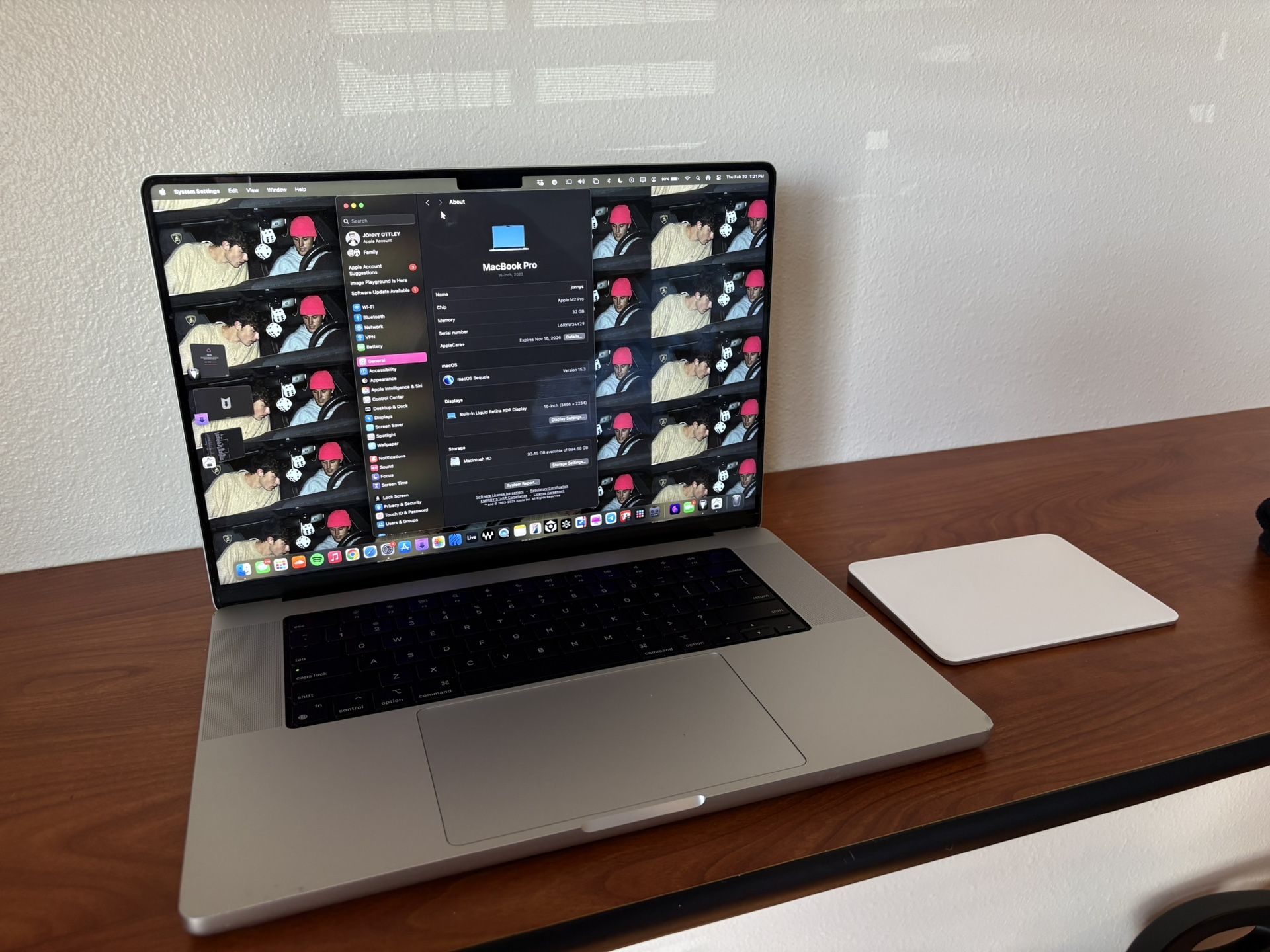 MacBook Pro M2pro 2023 (silver) W/ Apple Care Plus