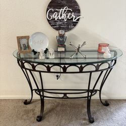 Half Glass metal, Beautiful Table