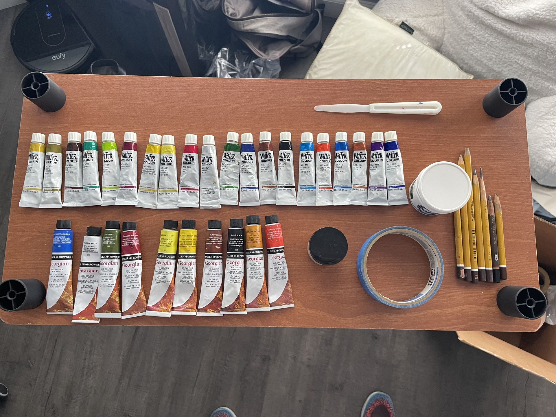 Painting Supplies (oil paint, watercolor, and more) 