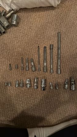 Kobalt 20-Piece Socket Extension, Adapter & Swivel Joint Lot