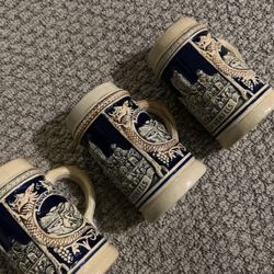 Authentic German Stein X3