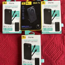 Brand New Unopened Box Cell Phone Power Bank 12$.