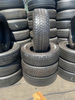 LT245/75R17 Michelin Set of four used tires $400