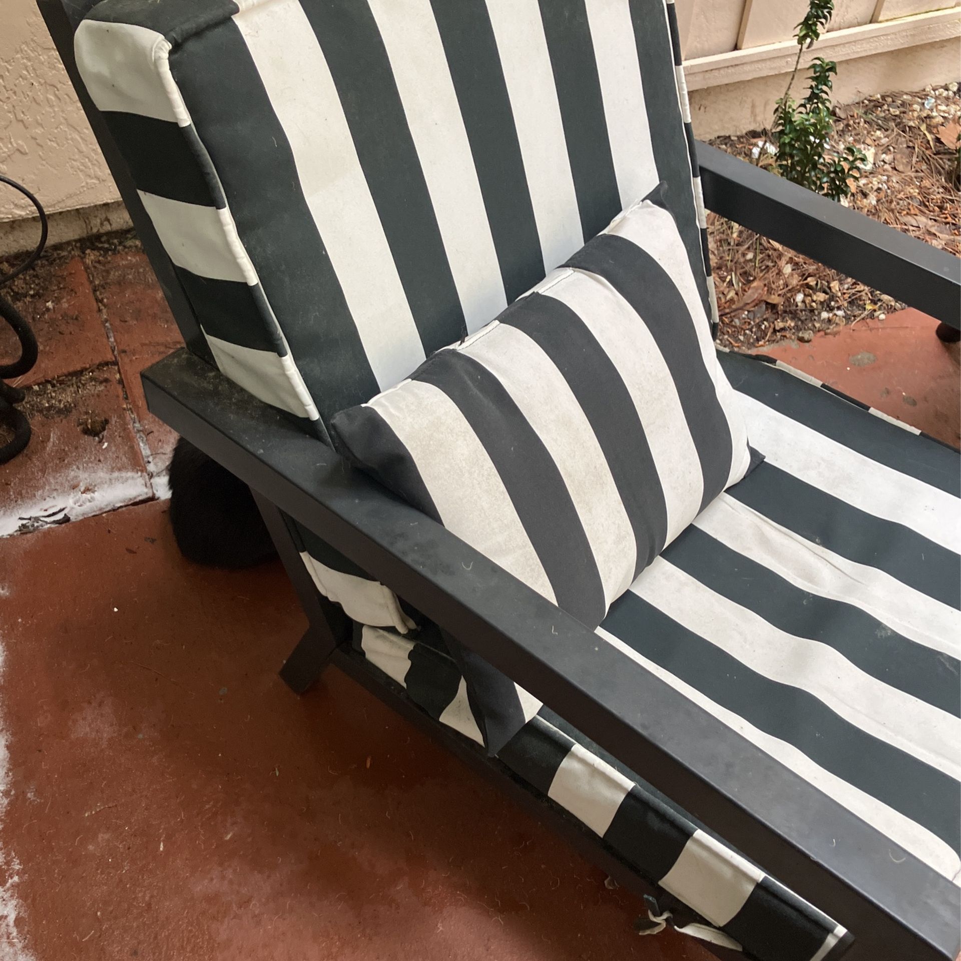 FREE Two 24” Outdoor Patio Cushions (not Chairs, Only Cushions) FREE