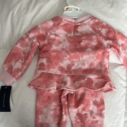 BABY! Tommy Hilfiger Pink Tie Dye 2 Piece 