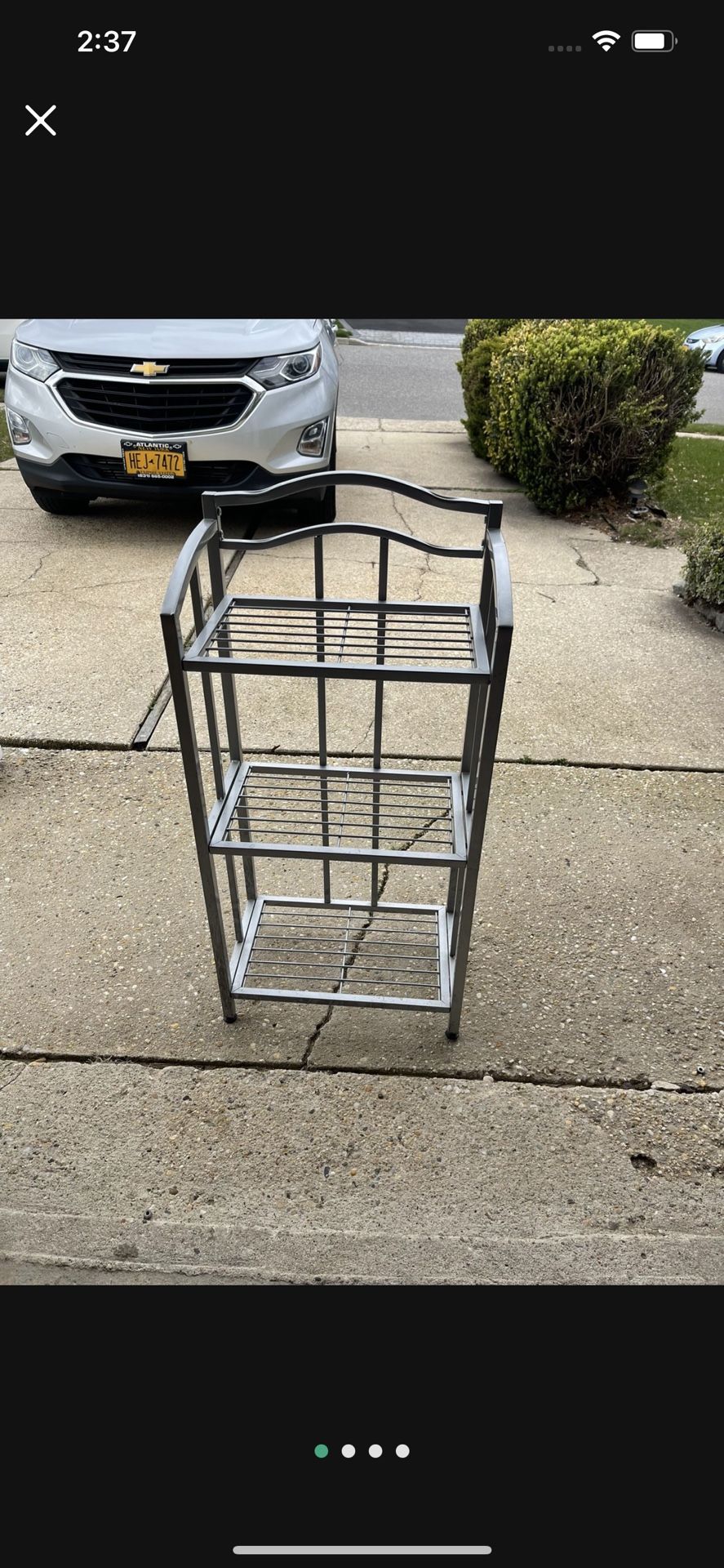 3 Tier Metal Rack Multi Purpose Use