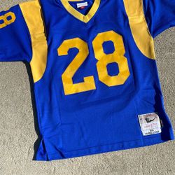 Los Angeles, Rams / St. Louis Rams Marshall Faulk Home Jersey