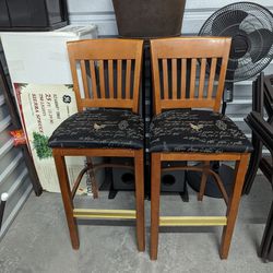 Quality Wooden Bar Chairs