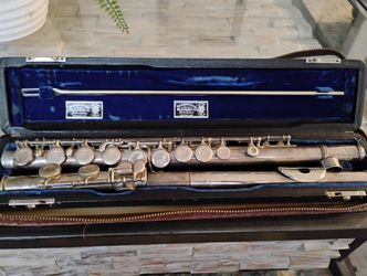 Antique silver  Haynes Flute 